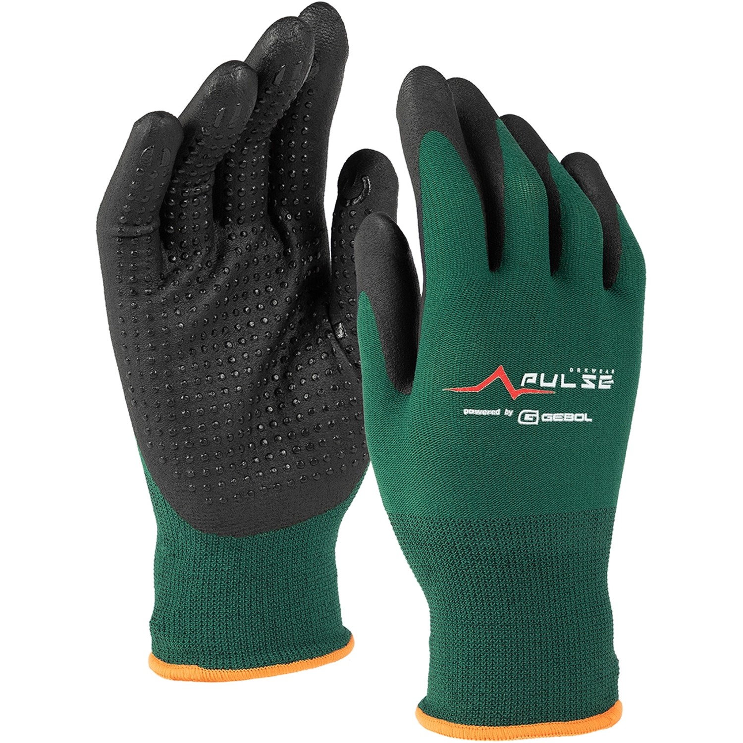 Kübler Pulse Handschuhe Herren Multiflex Touch Moosgrün Gr. 10 von Kübler Workwear