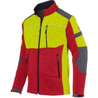 Kübler Strickjacke FOREST rot/gelb Form 1650 Kübler Strickjacke FOREST rot/gelb Form 1650 von Kübler Workwear