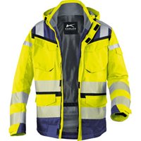 Wetterjacke REFLECTIQ SYMPATEX® PSA 2 warngelb/dunkelblau Form 1307 Größe XS von Kübler Workwear
