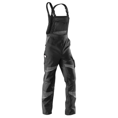 ACTIVIQ Latzhose 3250 5365, schwarz/anthrazit, Größe 25 von Kübler