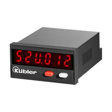 Kübler CODIX 52U Aufwärts Zähler LED-Display 6-stellig, Stunden, Minuten, Sekunden, max. 60kHz, 10 → 30 V dc, von KÜBLER Workwear