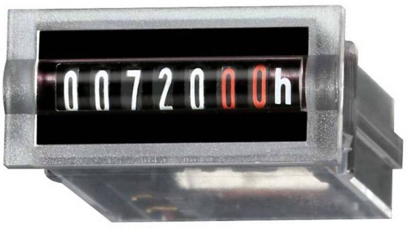 Kübler Einbausicherung Kübler Automation 3.100.200.383 HK 07.20 Micro-Betriebsstundenzähler H, (HK 07.20) von Kübler