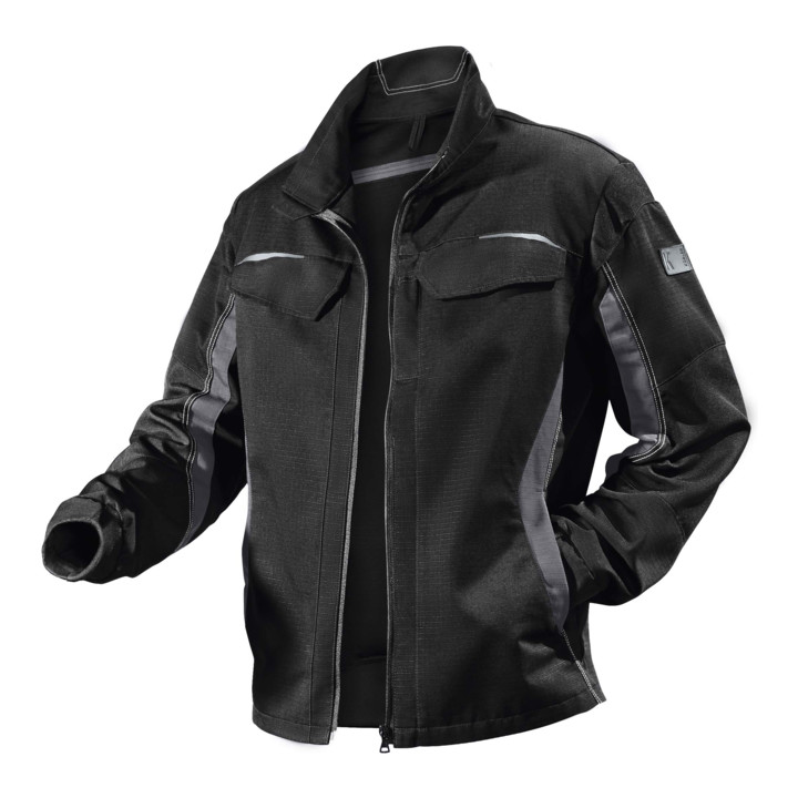 Kübler Jacke Blouson Arbeitsjacke Pulsschlag Schwarz Anthrazit Größe 66 B-Ware von Kübler