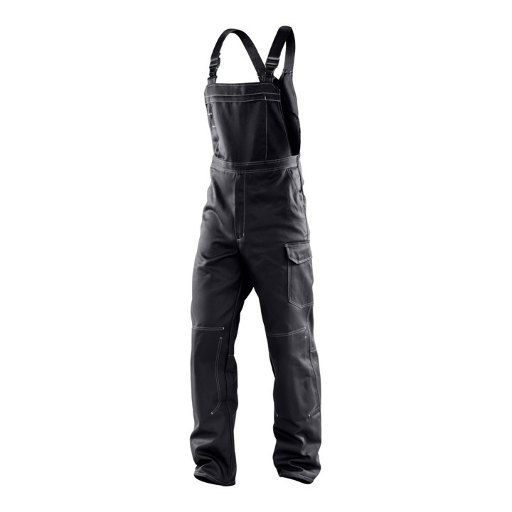 Orga Ni Q Latzhose 3248 Schwarz Arbeitshose Gr. 56 Arbeitshose Arbeitskleidung B-Ware von Kuebler