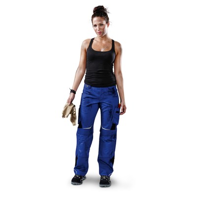 PULSSCHLAG Damenhose HIGH 2124 5353, kbl.blau/schwarz, Größe 40 von Kübler