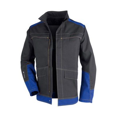 SAFETY 6 Jacke PSA 3 1779 8413, anthrazit/kbl.blau, Größe 44 von Kübler