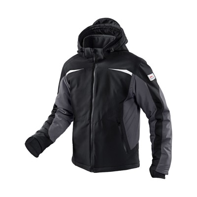 Winter Softshell Jacke 1041 7322, schwarz/anthrazit, Größe XXL von Kübler