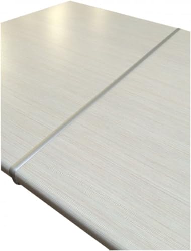 Kuechen-preisbombe Aluminium 28 mm Arbeitsplatten Verbindungsschiene Schiene für gerade Verbindung von Kuechen-preisbombe