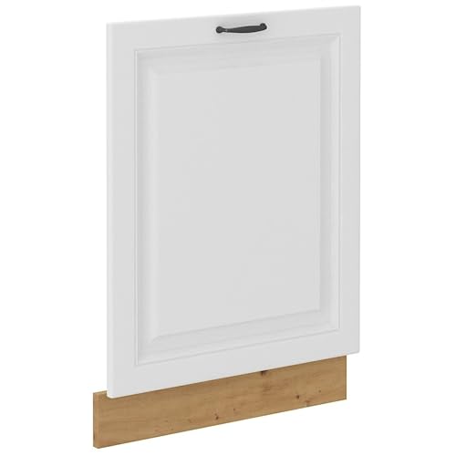 Frontblende für vollintegrierten Geschirrspüler 60 cm Stilo Weiß + Eiche Artisan Frontblende für vollintegrierten Geschirrspüler 60 cm Stilo Weiß + Eiche Artisan von Kuechen-preisbombe