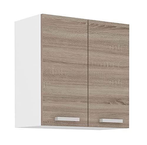 Küchen Hängeschrank 60 cm für das Modell,Dave 240 Eiche Sonoma Trüffel' von Kuechen-Preisbombe