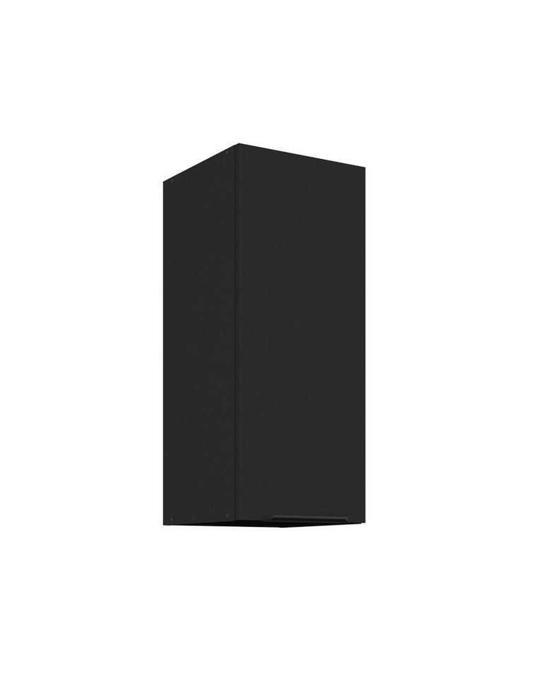 Küchen-Preisbombe Hängeschrank 30 cm Küche SIENA Schwarz Küchenzeile Küchenblock Einbauküche von Küchen-Preisbombe