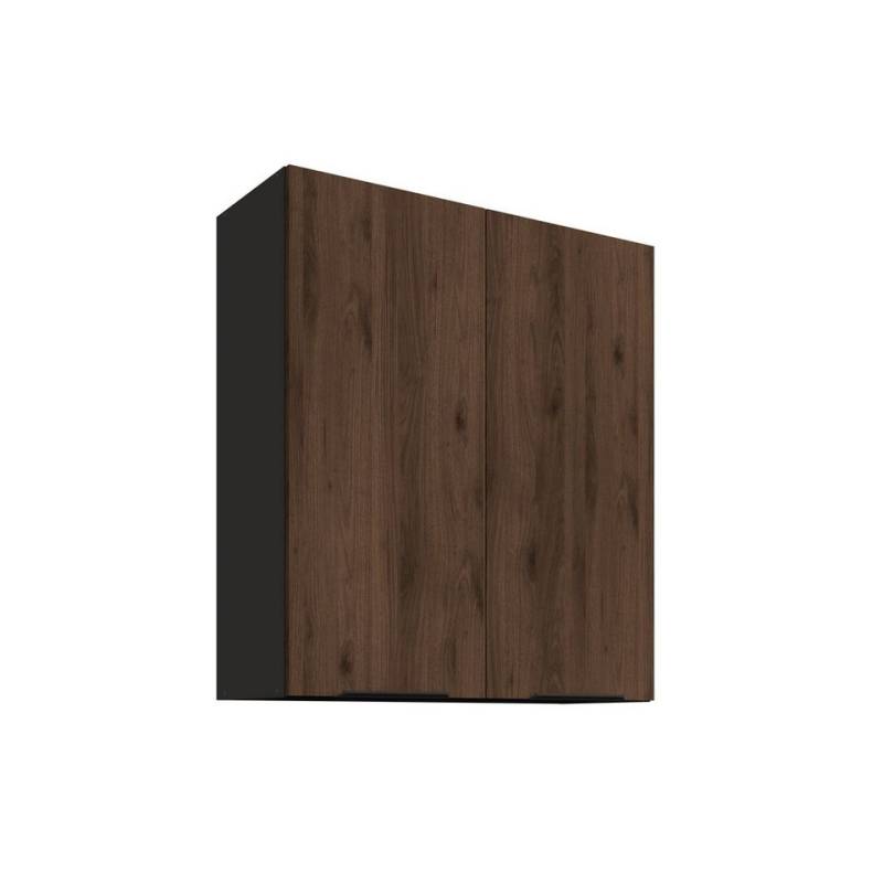 Küchen-Preisbombe Hängeschrank 60 cm Küche MONZA Okapi Nußbaum Küchenzeile Küchenblock 90 cm hoch von Küchen-Preisbombe
