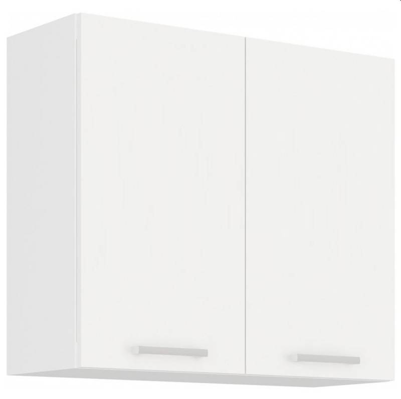 Küchen-Preisbombe Hängeschrank 80 cm Küche EKO White Weiss matt Küchenzeile Küchenblock Einbauküche von Küchen-Preisbombe