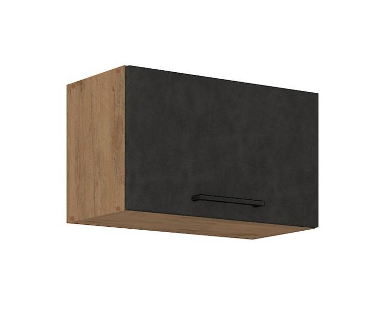 Küchen-Preisbombe Kurzhängeschrank 60 cm Küche Vigo Matera Grau + Eiche Lancelot Küchenzeile Küchenblock von Küchen-Preisbombe