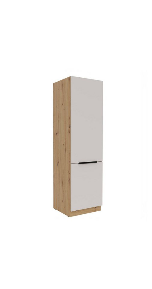Küchen-Preisbombe Hochschrank 60 cm Küche SOLANO Kaschmir beige Küchenzeile Küchenblock Einbauküche von Küchen-Preisbombe