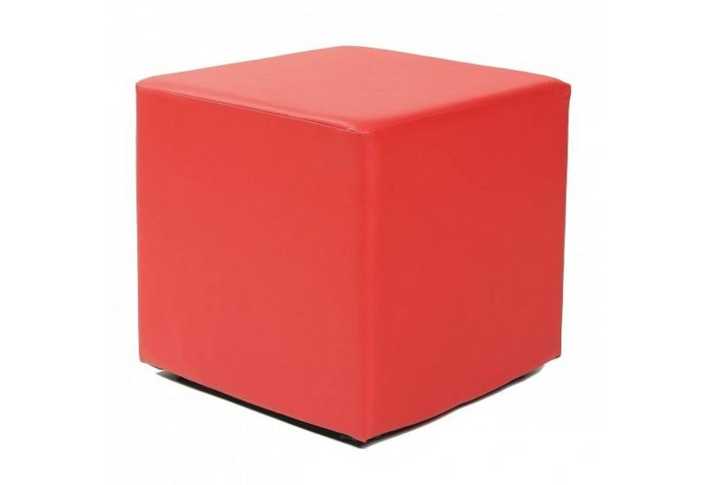 Küchen-Preisbombe Polsterbank Design Sitzwürfel Kubus Hocker Kunstleder modern 45x45x45 cm rot von Küchen-Preisbombe