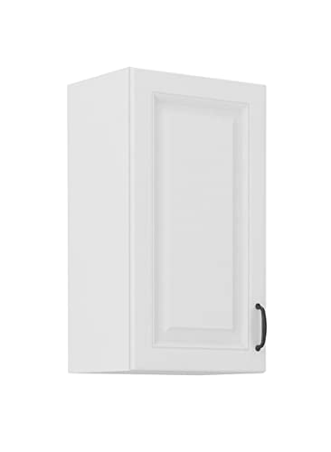 Kuechen-preisbombe Hängeschrank 40 cm Stilo Weiß Küchenzeile Küchenblock Küche Landhaus Einbauküche von Kuechen-preisbombe