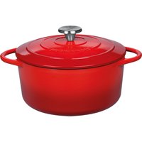 KÜCHENPROFI Bratentopf Provence rund 24cm classic red von Küchenprofi