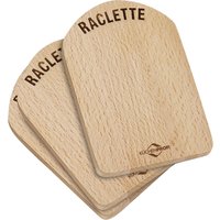 KÜCHENPROFI Raclette-Brettchen 4er-Set, Holz von Küchenprofi