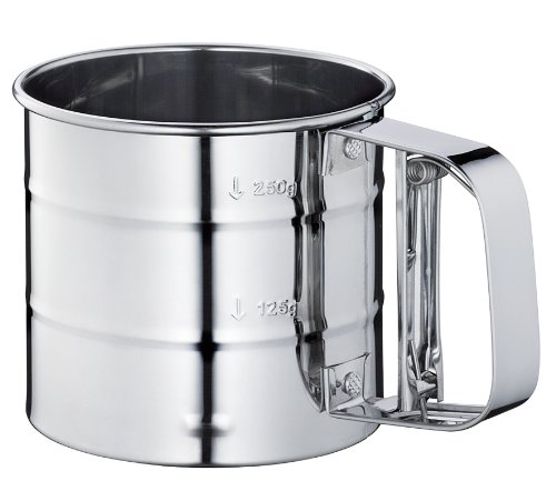 Küchenprofi 1007002800 Puderzuckersieb-1007002800 Mehl- Und Puderzuckersieb, Edelstahl, Silber Küchenprofi 1007002800 Puderzuckersieb-1007002800 Mehl- Und Puderzuckersieb, Edelstahl, Silber von Küchenprofi