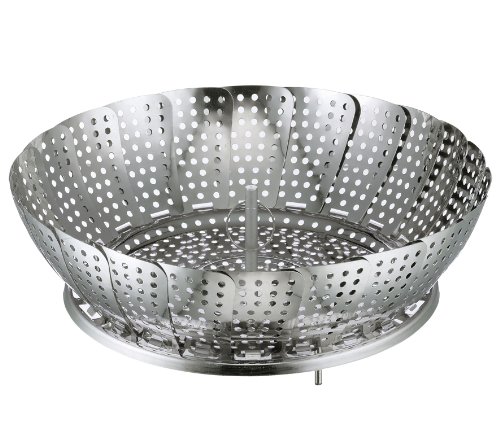 Küchenprofi 1025482820 Dämpfeinsatz, klappbar, Edelstahl, silber, 7,4 x 14,2 x 15,8 cm Küchenprofi 1025482820 Dämpfeinsatz, klappbar, Edelstahl, silber, 7,4 x 14,2 x 15,8 cm von Küchenprofi