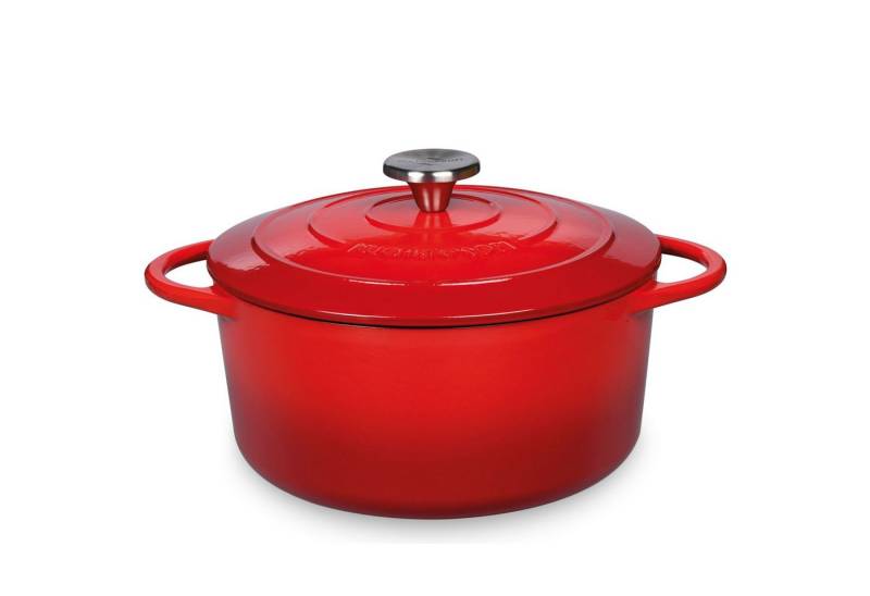 Küchenprofi Bräter Provence Bratentopf Rund Rot 24 cm, Gusseisen Küchenprofi Bräter Provence Bratentopf Rund Rot 24 cm, Gusseisen von Küchenprofi