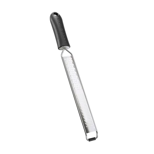 Küchenprofi Reibe MASTER GRIP mit feiner und grober Reibefläche | Edelstahl rostfrei | Gemüsereibe | Ultrascharfe Klingen | Käsehobel | Kartoffelreibe | 39×4,5×3,5cm von Küchenprofi