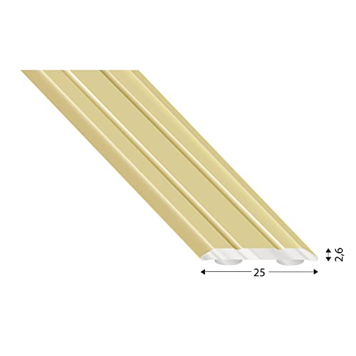 Kügele 301 A SD 100 Abdeckprofil Alu sand eloxiert 25/1000 mm Kügele 301 A SD 100 Abdeckprofil Alu sand eloxiert 25/1000 mm von Kügele