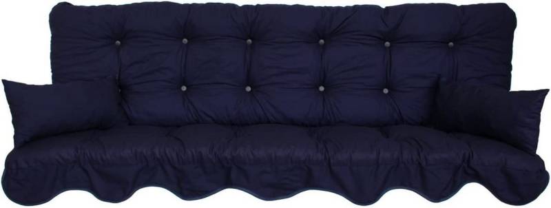 Kühnemuth Auflagekissen Auflagen Set Hollywoodschaukel Sitzkissen 150x50 cm Design 890150 von Kühnemuth