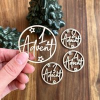 Adventszahlen 1-4 Zur Dekoration Vom Adventskranz Aus Holz | Für Den Diy Zahlen Eins Zwei Drei Vier Rund 1. Advent 2. 3 Adventszahlen 1-4 Zur Dekoration Vom Adventskranz Aus Holz | Für Den Diy Zahlen Eins Zwei Drei Vier Rund 1. Advent 2. 3 von Kuekenwald
