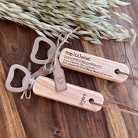 Flaschenöffner Hoptimist Aus Holz Als Weihnachtsgeschenk | Bieröffner Mit Name Geschenk Zum Geburtstag Für Freunde Familie Kumpel Bier von Kuekenwald