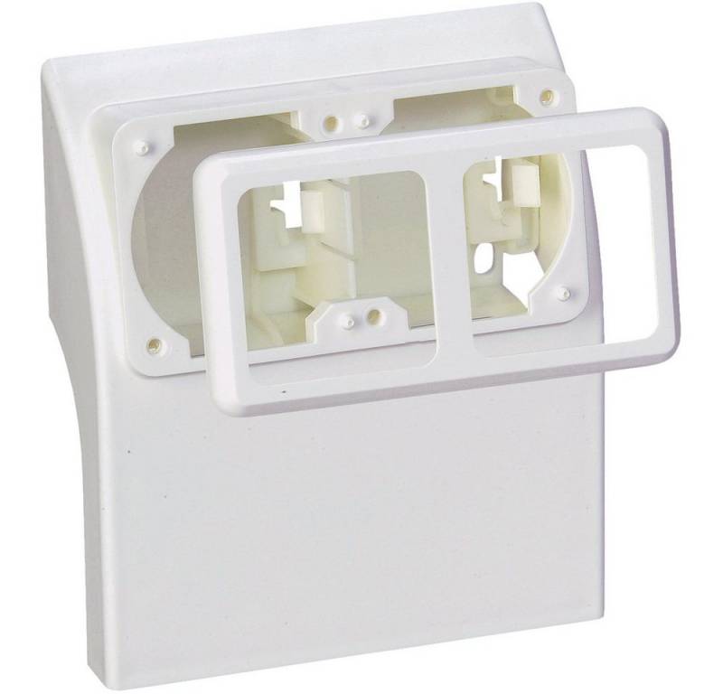 Kündahl-Weitzel Steckdose 75581 Elektro-Sockelleistensystem Steckdosencontainer Weiß 1 St. von Kündahl-Weitzel