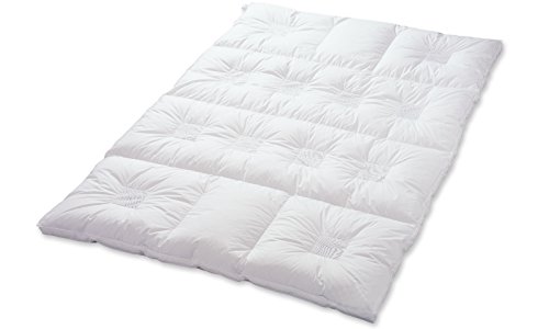 Künsemüller Premium warm Zudecke, Baumwolle, Weiß, 155 x 220 cm von Künsemüller