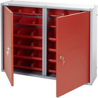 Küpper 70222 Werkzeug-Hängeschrank (B x H x T) 80 x 60 x 19cm Rot, Silber von Küpper