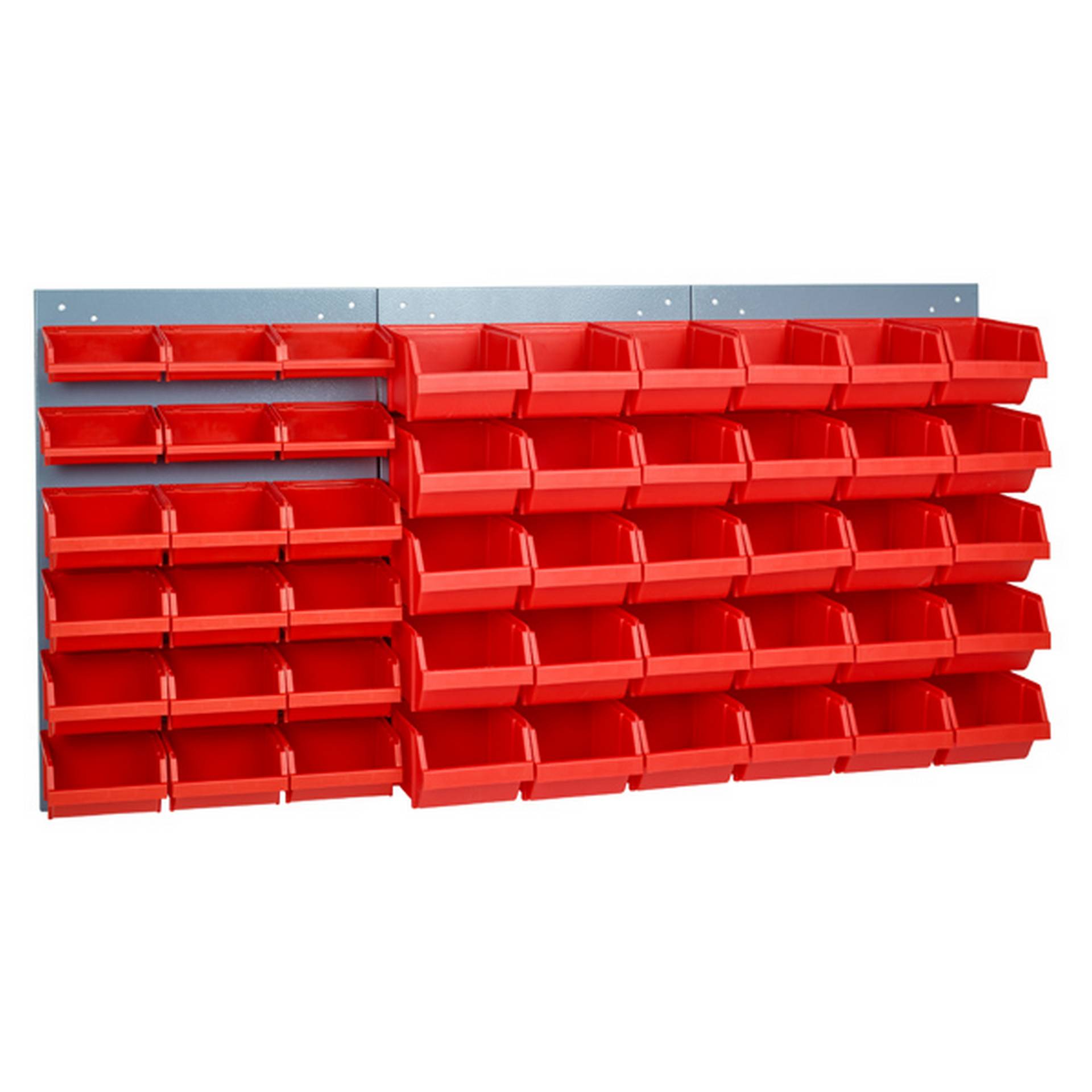 Küpper Schlitzpaneele-Set mit 48 Sichtboxen 120 x 60 x 20 cm Küpper Schlitzpaneele-Set mit 48 Sichtboxen 120 x 60 x 20 cm von Küpper