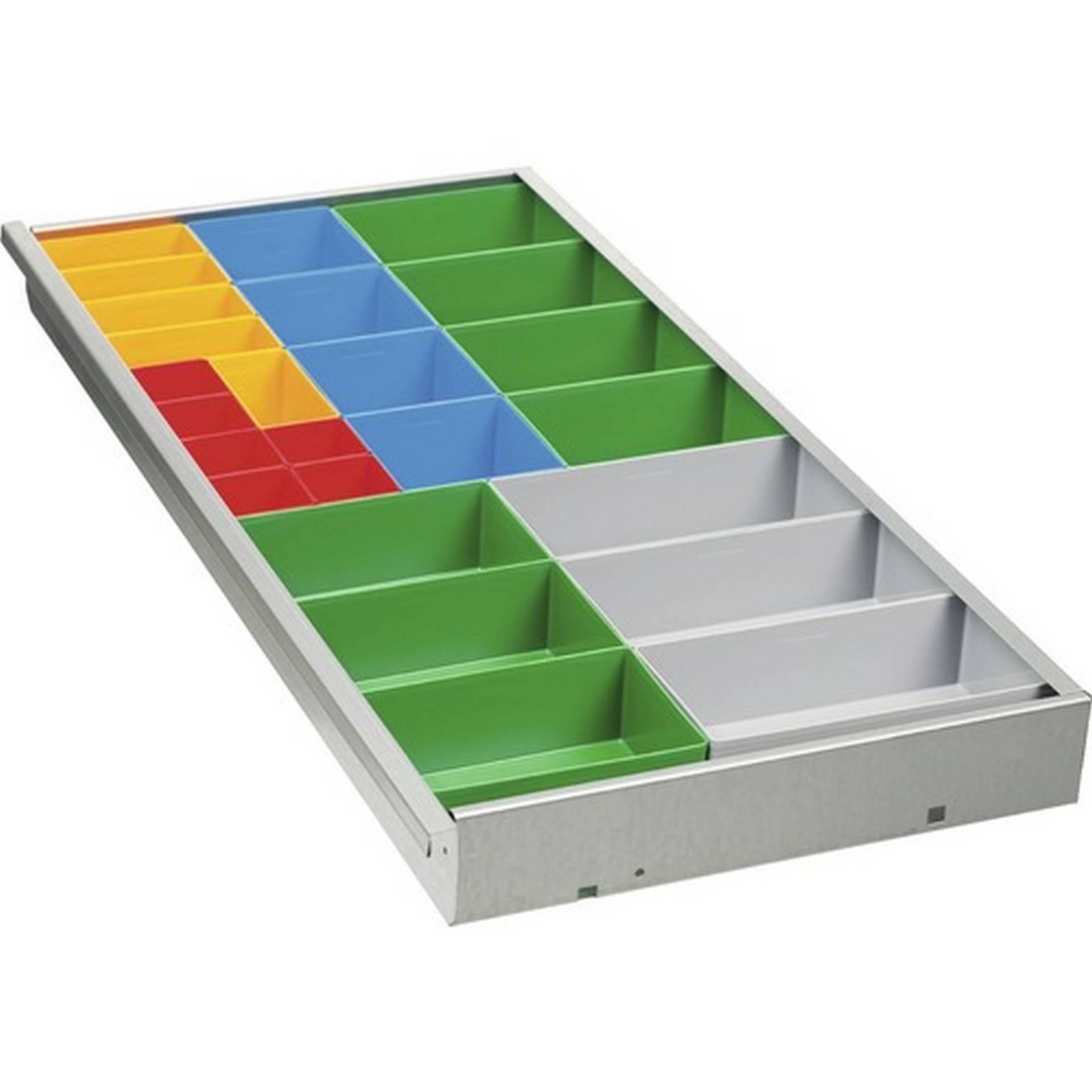 Küpper Universal-Schubladenunterteilungs-Set mit 25 Boxen, 78,5 x 37 x 7 cm Küpper Universal-Schubladenunterteilungs-Set mit 25 Boxen, 78,5 x 37 x 7 cm von Küpper