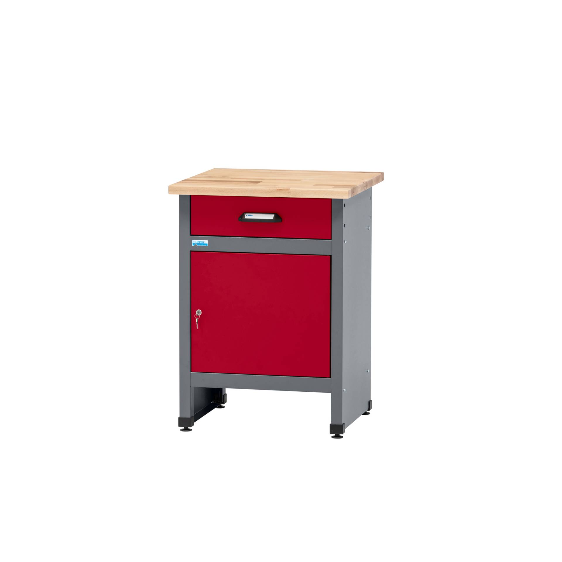 Küpper Werkbank Eintürig mit 1 Schublade dunkelrot 60 x 84 x 60 cm Küpper Werkbank Eintürig mit 1 Schublade dunkelrot 60 x 84 x 60 cm von Küpper