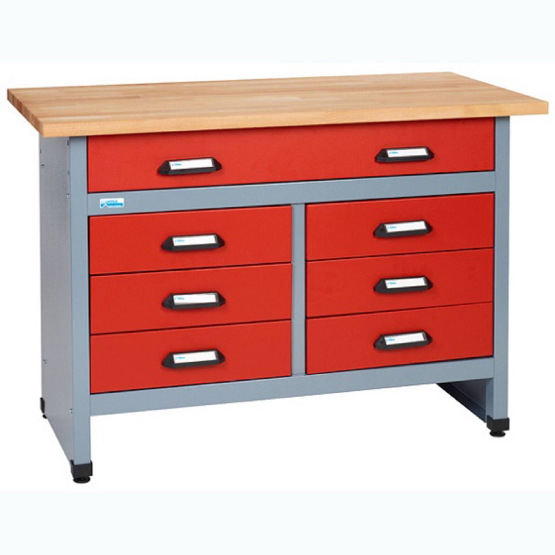 Küpper Werkbank 'Modell 12120' rot/grau 120 x 60 x 84 cm Küpper Werkbank 'Modell 12120' rot/grau 120 x 60 x 84 cm von Küpper
