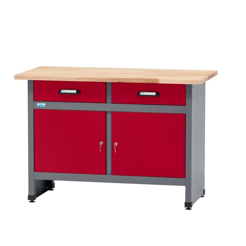 Küpper Werkbank-Set 1,20 m Dunkelrot Küpper Werkbank-Set 1,20 m Dunkelrot von Küpper