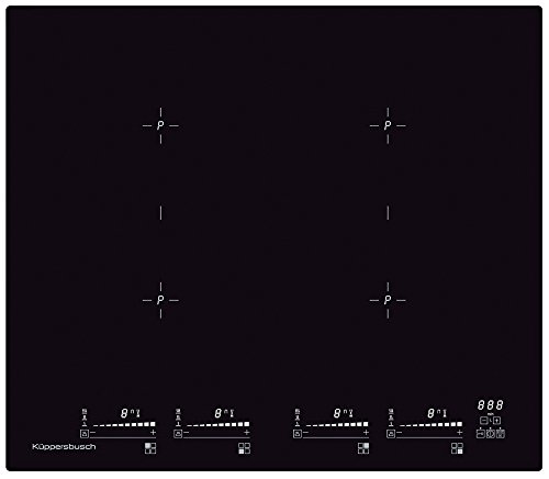 Küppersbusch KI6800.0SR Induktionskochfeld, Glas/Metall, Schwarz von Küppersbusch