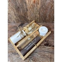 Geschenk Set Zum Geburtstag | Geldgeschenk Kerzenset von KuestenDecorations