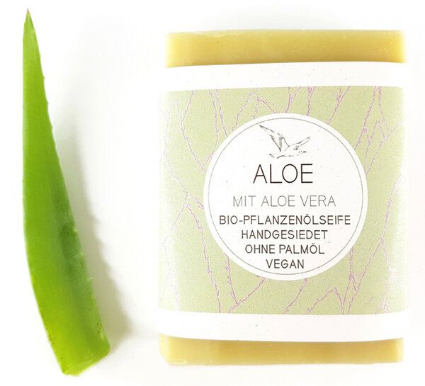 Küstenseifen Manufaktur ALOE VERA Bio-Seife mit Aloe Vera ohne Duftstoffe von Küstenseifen Manufaktur