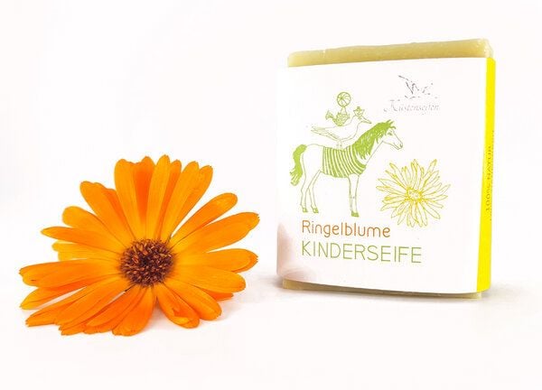 Küstenseifen Manufaktur Bio-Kinderseife / Bioseife für Kinder mit Ringelblume von Küstenseifen Manufaktur