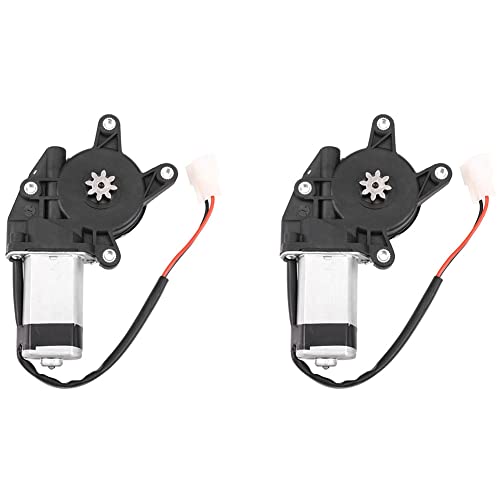 Kufughty 2 x 8 Zähne rechte Seite Elektroauto Fensterheber Glas Lift Motor für Elektroauto von Kufughty