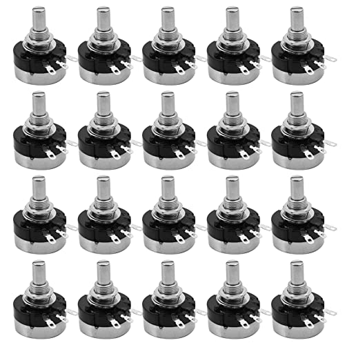 Kufughty 20X Rotary Carbon Potentiometer mit Durchmesser mit Drehknopf RV24YN 20S B103 10K Ohm Kufughty 20X Rotary Carbon Potentiometer mit Durchmesser mit Drehknopf RV24YN 20S B103 10K Ohm von Kufughty