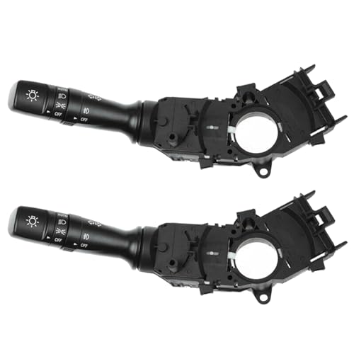 Kufughty 2X 93410-2M111 93410-2M115 Blinkerschalter Nebelscheinwerfer Schalter für Ix35 Forte Cerato K5 Soul von Kufughty
