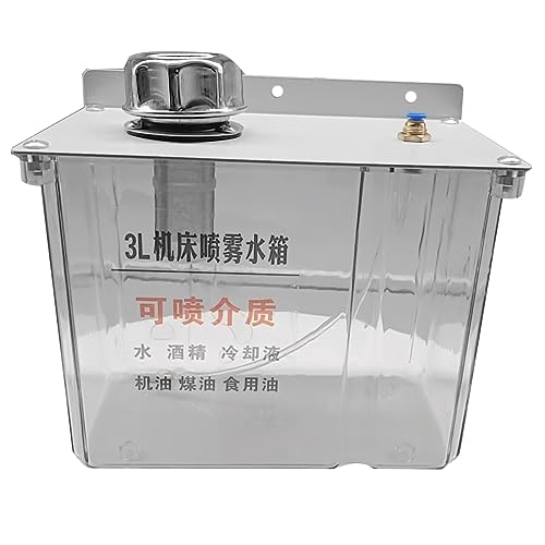 Kufughty 3L CNC Schmierung Wasserbox mit Filter Drehmaschine Fräsen Bohrer Graviermaschine Öltank Kühlsprüher Zubehör Kufughty 3L CNC Schmierung Wasserbox mit Filter Drehmaschine Fräsen Bohrer Graviermaschine Öltank Kühlsprüher Zubehör von Kufughty