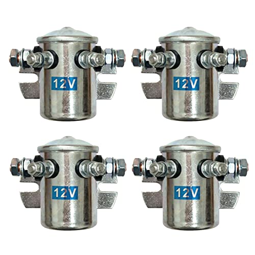 Kufughty 4 x 200 Ampere Hochleistungs-Hochstrom-Leistung Dual-Batterie-Trennrelais US 12 V von Kufughty