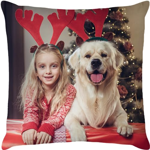 Kufutee Individuelle Geschenke Kissenbezug mit Ihrem eigenen Foto Bild personalisierte Wurfkissenbezüge für Wohnkultur Dekoration, 1 Foto Kufutee Individuelle Geschenke Kissenbezug mit Ihrem eigenen Foto Bild personalisierte Wurfkissenbezüge für Wohnkultur Dekoration, 1 Foto von Kufutee