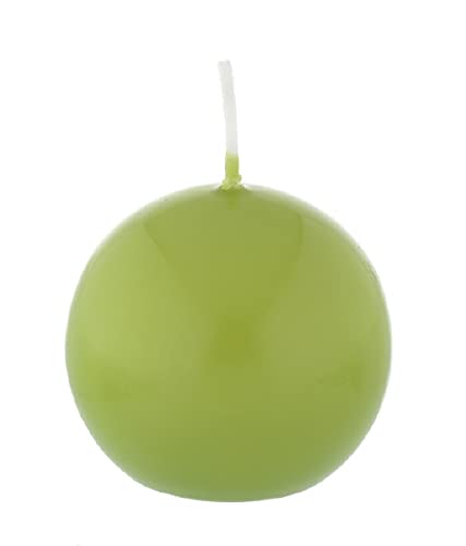 Kugelkerzen Limone Grün, Ø 40 mm, 12 Stück, dt. Kerzen in RAL Kerzenqualität, Kein rußen und Tropfen Kugelkerzen Limone Grün, Ø 40 mm, 12 Stück, dt. Kerzen in RAL Kerzenqualität, Kein rußen und Tropfen von Kugelkerzen